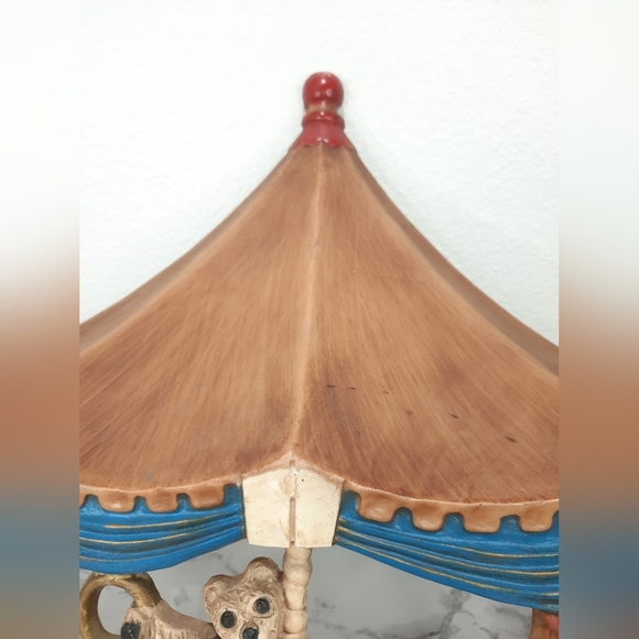 Vintage Merry Go Round Carousel Wall Decor - Picture 7 of 11